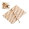 thumbnail image 3 of Bâtons Ronds de 80 Mm, Solides Bâtons d'Artisanat Ronds, Artisanat pour Enfants pour la Construction de Modèles, 3 of 8