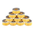 thumbnail image 1 of LOVIVER Nettoyeur à Froid Cône Rond à Haut Débit pour Entrée d'Air Auto Voiture 10 Pcs Universel 36mm, 1 of 8
