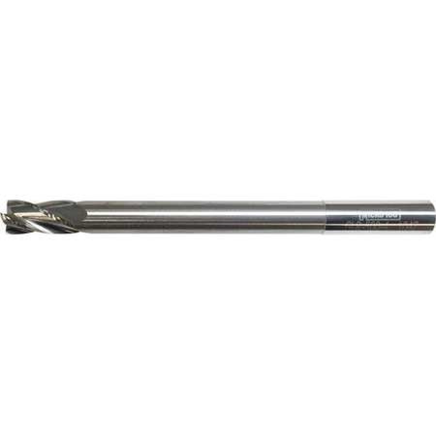 Number of Flutes: 2 3//32 Milling Dia. Micro 100 Corner Radius End Mill GEC-093-2-010X GEC AlTiN 3//8 Length of Cut