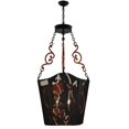 thumbnail image 2 of Meyda Tiffany 136464 Panier Wasre 4 Light 26" Wide Taper Candle Pendant - Custom, 2 of 5