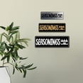 thumbnail image 3 of Signs ByLITA Standard Seasonings Sign (Brushed Gold) - Small, 3 of 6
