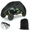 thumbnail image 2 of LABLT 122 x 64 x 75.25 Inches UTV Cover Waterproof Heavy Duty 2 Seater 190 Denier Polyester SXS Cover Replacement for Polaris 900 RZR S XP 900 1000 XP, 2 of 6