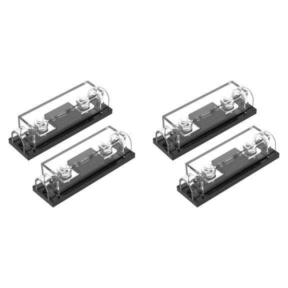 ANL Fuse Holder, 300Amp with 0/2/4 Gauge AWG Inline Anl Holder for Cars Trucks Boats 4 Pack