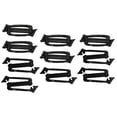 thumbnail image 2 of 10x Hebillas de Correa con Gancho G, Clips para Bolsa de Mochila de 1 Pulgada, Hebillas de liberación rápida, DIY Negro, Clips de conexión de Correas, 2 of 9