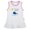 White Sleeveless Dresses, variant on iDzn Dream Big Little One Funny Dresses For Baby, Newborn Babies Skirts, Infant Princess Dress, 0-24M Kids Graphic Clothes (White Sleeveless Dresses, 0-6 Months)
