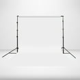 thumbnail image 6 of Adjustable Background Stand, 7ft Height x 10ft Wide Adjustable Photo Video Backdrop Stand with Carry Bag, Clamps for Wedding Party Stage Decoration Black, 6 of 19