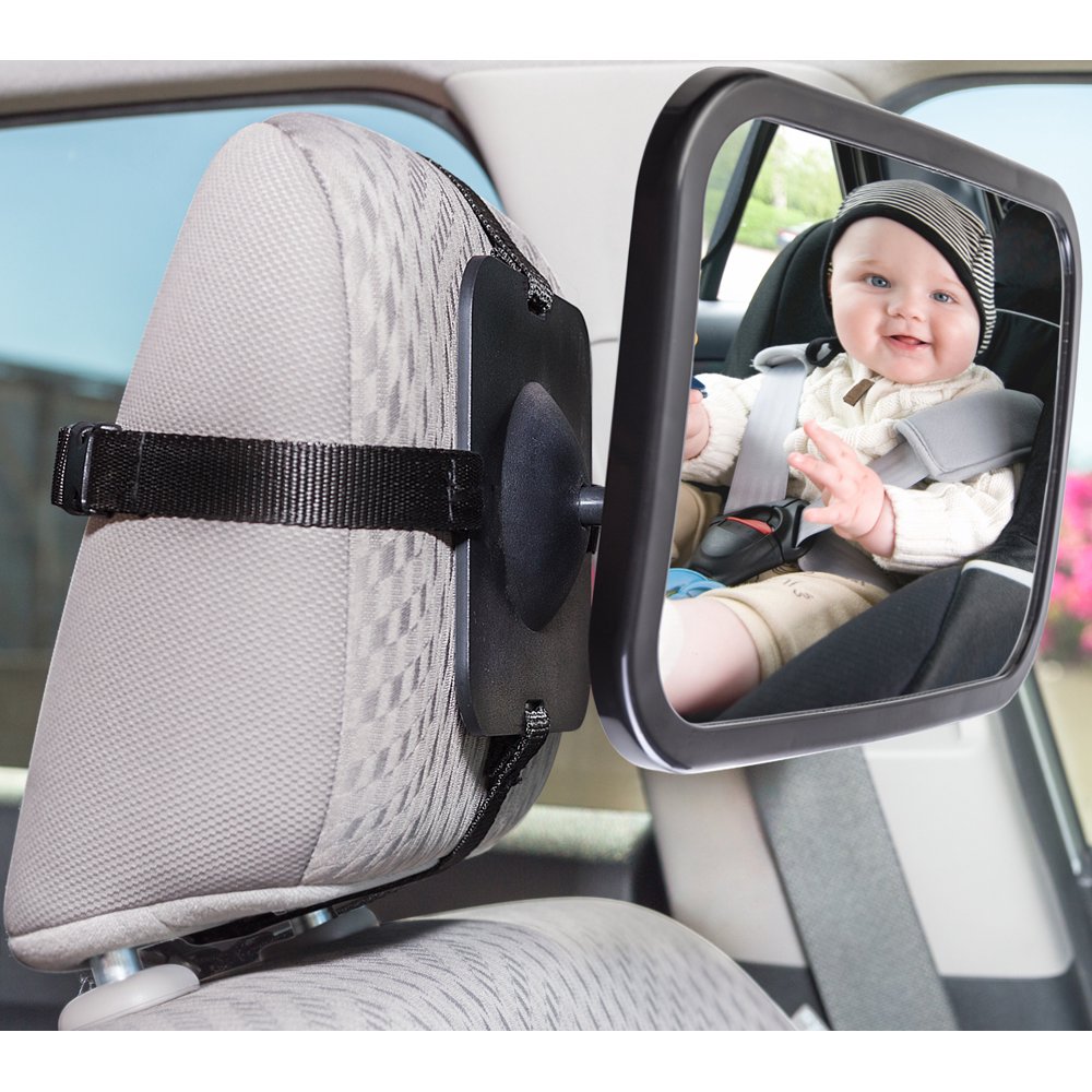 OxGord Shatterproof Safety Rearview Baby Car Seat Mirror OxGord Shatterproof Safety Rearview Baby Car Seat Mirror