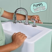 Little Tikes Sweet Spaces Kitchen Sink – Sea Foam, Imaginative Pretend Play Kitchen, Ages 3+