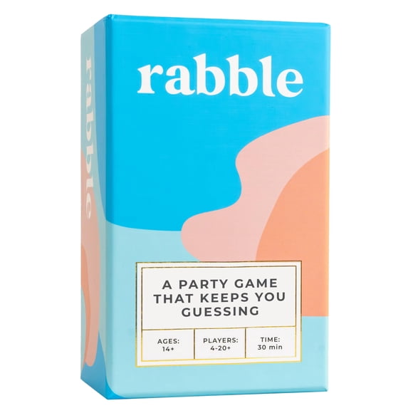 Party Game Rabble para más de 4 a 20 jugadores | Adultos, adolescentes, familia Rabble Rabble