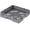 Gray, variant on Commercial Dishwasher Tray Rack, Commercial Dish Drying Rack, Polypropylene Full Size Flatware Tray for Hotel Canteen Kitchen Restaurant Tableware Plate and Bowl(Peg Dish Opening,Gray,2 Pack)