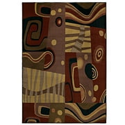 Angle View: Transitions Impulse Area Rug, Multi