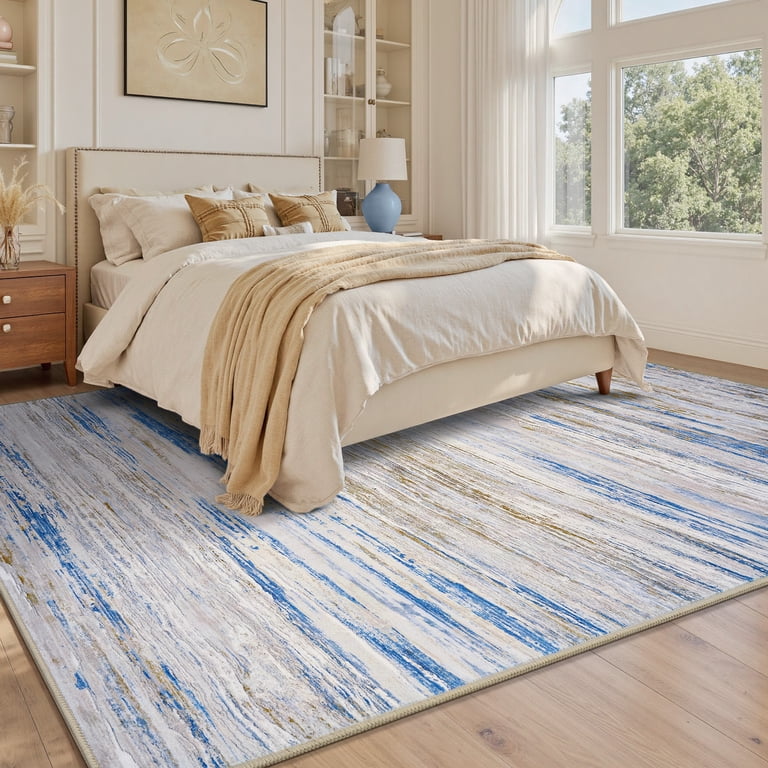 VUNATE 8'x10' Area Rugs for Living Room Abstract Washable Modern