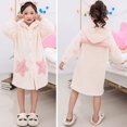 thumbnail image 2 of Kids Pajamas Soft Plush Bathrobe for Winter, 2 of 7