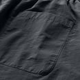 thumbnail image 6 of EOYWHK Mens Cargo Shorts Quick Dry with Pockets Elastic Waist Cargo Shorts for Men Relaxed Fit Soft Lightweight Breathable for Basketball Black, Size L, 6 of 9