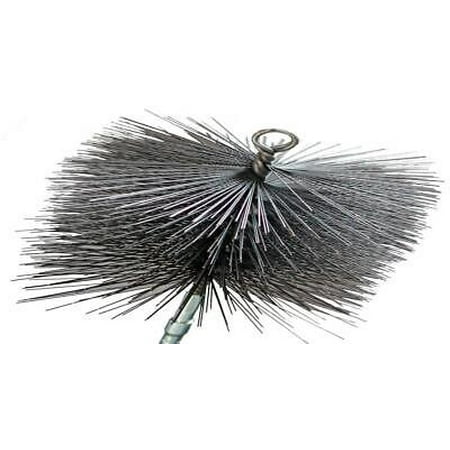 

Rutland Chimney Sweep 16506 Square Wire Brush 6 Black