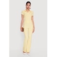 thumbnail image 2 of Women's Brushed Knit Short Sleeve Polo Top, 2 of 4