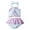 Blue, variant on Gyujnb Gingham Print Two-Piece Swimsuit with Ruffled for Summer Beach Pool (Baby,Toddler),2-3 Years
