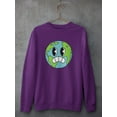 thumbnail image 3 of Worried World Toon Style Sweatshirt Men -Image by Shutterstock, Male Small, 3 of 4