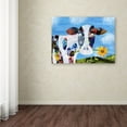 thumbnail image 3 of Trademark Fine Art 'Cow' Canvas Art by Artpoptart, 3 of 3