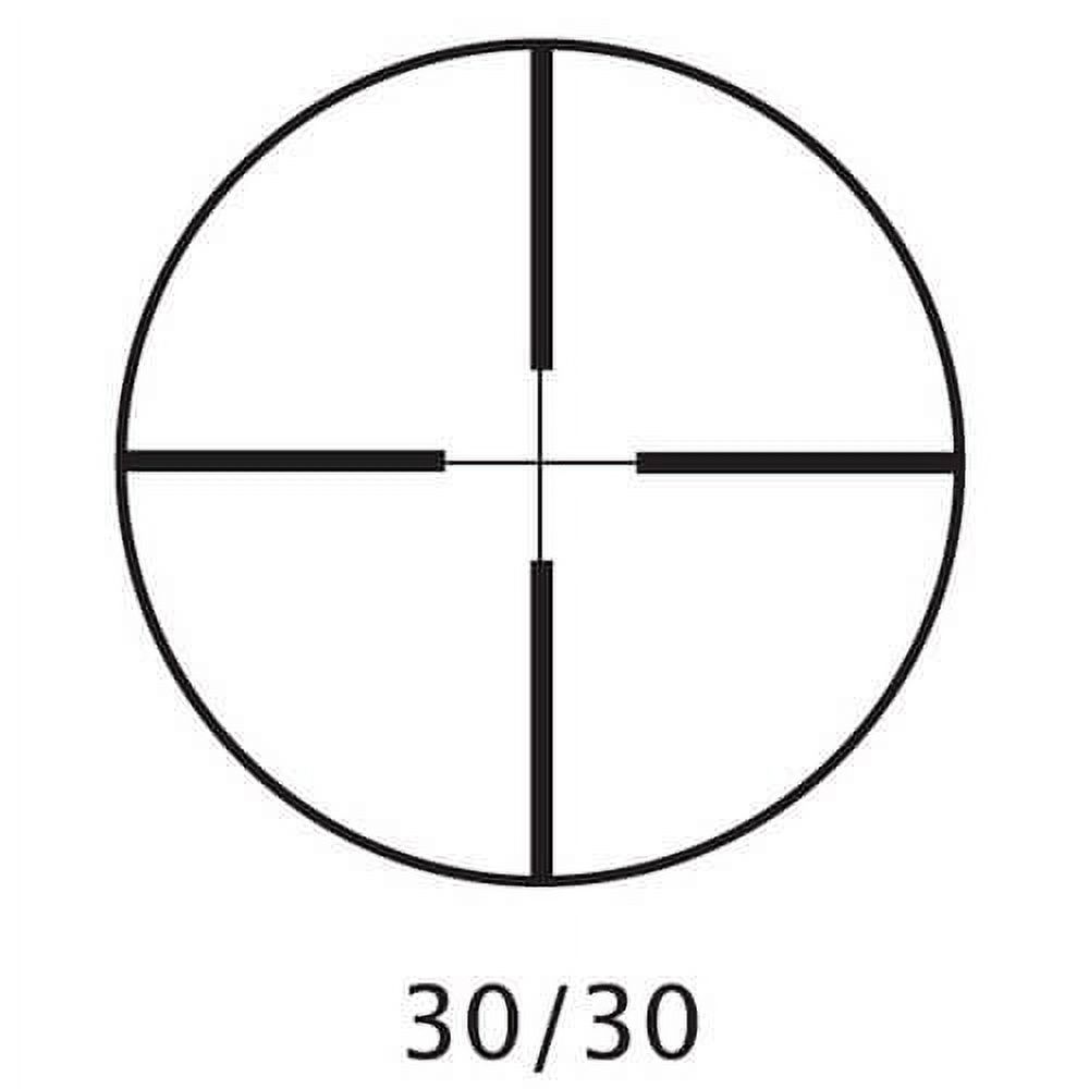 New Barska 3-9x40mm 30/30 Rifle Scope with Rings, Silver