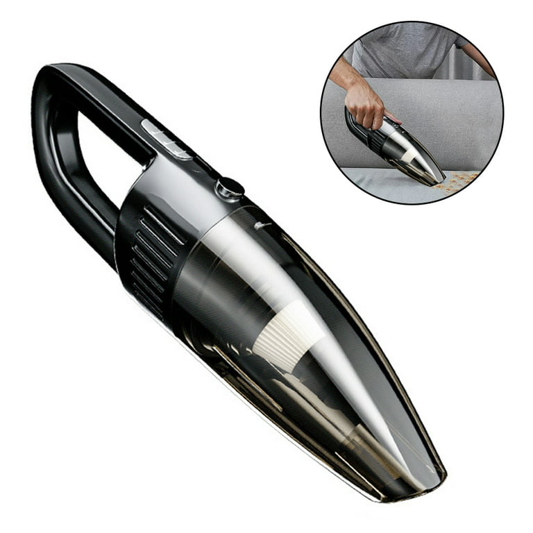 Handheld Vacuum Cordless,Portable Cordless Vacuum,Car Vacuum Cleaner,High  Power Hypa Type Strong Suction Wet And Dry 120W Hose Car For Vehicle  Mounted
