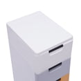 thumbnail image 4 of Miumaeov Plastic Drawers,Storage Cabinet with 5 Drawers, Closet Drawers Tall Dresser Organizer for Clothes, Playroom, Bedroom Furniture, Stackable Vertical Clothes Storage Tower, Small Chest Closet, 4 of 13