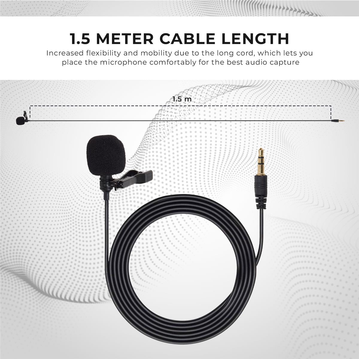 Turnstile Audio Station Series TASL100 Omnidirectional Lavalier Microphone 5-PACK
