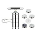 thumbnail image 2 of TISHITA Pasta Maker Noodle Maker Cordless Gadget Stainless Steel Kitchen Portable Household Noodle Press Machine Noodle Maker Machine with 6 Pasta Shapes, 2 of 8