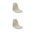 thumbnail image 4 of Bearachild Funda gruesa para silla, lavable, moderna, bonita funda protectora para asiento, funda para restaurante, banquete, suministros de Blanco 2piezas, 4 of 6