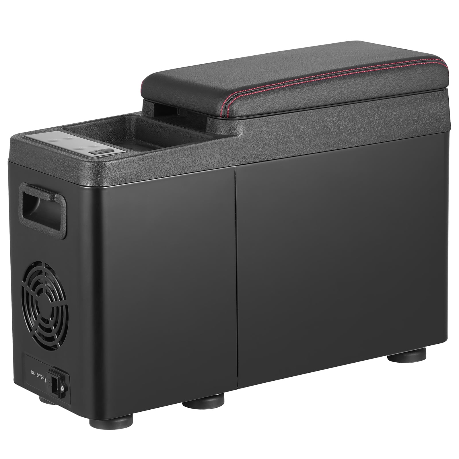 VEVOR Car Refrigerator, 12 Volt Car Armrest Refrigerator Fridge, 8 L Single Zone Portable Freezer, -4℉-68℉ Adjustable Range, 12/24V DC and 100-240V AC Compressor