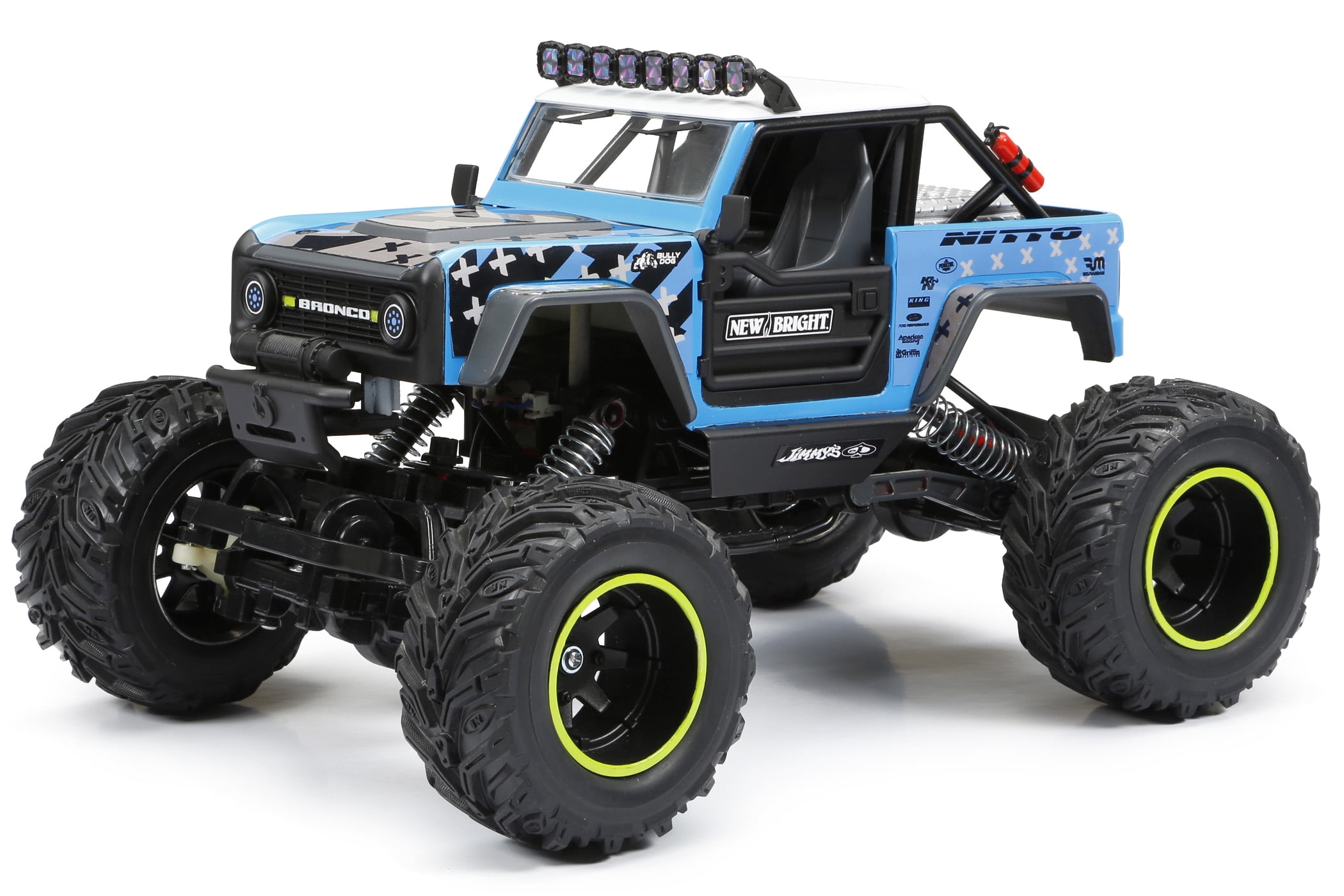 New Bright 1:15 RC Vaughn Gittin Jr. Ford Bronco Rock Crawler | eBay
