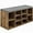 Brown, variant on Dkelincs Shoe Bench with Shoe Storage Shoe Rack Organizer 10 Compartments Storage Bench with 1.2 inch Cushion Adjustable Shelves for Entryway,Living Room,Bedroom (Black)