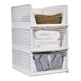 WUTYU Clearance Stackable Wardrobe Storage Frame Layered Partition
