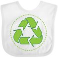 thumbnail image 3 of Inktastic Recycle Conserve Earth Day Boys or Girls Baby Bib, 3 of 4