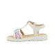 thumbnail image 4 of Sandalia Huarache Para Niña Flores Color Beige Con Broche beige 16, 4 of 6