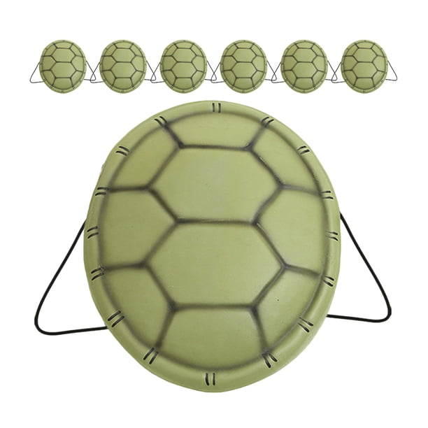 7 piezas de caparazón de tortuga, accesorio para disfraz de Halloween, caparazón de tortuga EVA, accesorios para disfraz de cosplay