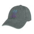 thumbnail image 7 of I’m Not The Bigger Person Gray Hat Adjustable Funny Fashion Unisex Baseball Cap for Men Women, 7 of 7