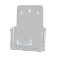 thumbnail image 1 of Colaxi Acrylic Business Card Display Stand Brochure Holder Clear Leaflet Countertop Organizer for Signs Restaurant Name Card A4 1 Tier, 1 of 8