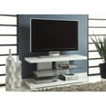 thumbnail image 2 of Coaster TV Stands Collection - Stand - pour Écran Plat / Équipement AV - Blanc Brillant, 2 of 2