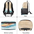 thumbnail image 5 of KUIFORTI Surfing Capybara Print Kids Backpack Lightweight Large Capacity School Bag with Adjustable Straps Suitable for Elementary Primary Middle Students Back to School Essentials, 5 of 7