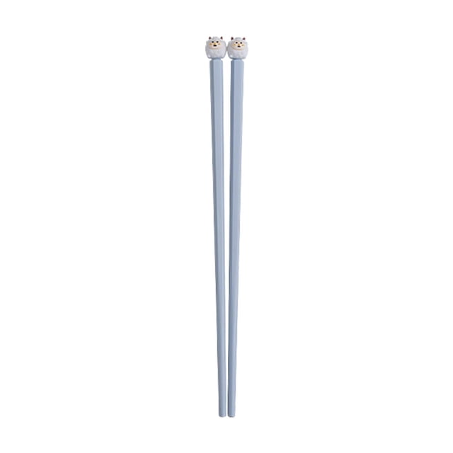 2 piezas para niños Utensil de palillo fácil de usar con punta de animal liviana fácil de usar reutilizable para acampar el restaurante diario picnic Oveja