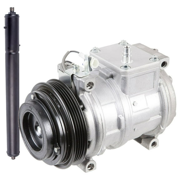 For Jaguar Vanden Plas XJ6 XJR 1995 1996 1997 OEM AC Compressor w/ A/C Drier - BuyAutoParts