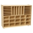 thumbnail image 3 of Wood Designs 14009 Multi-Storage Without Trays 38"H x 48"W x 15"D, 3 of 21