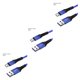 thumbnail image 4 of Moyic Cable de teléfono Cable USB de nailon Reemplazo de línea de datos de carga rápida para Android Micro USB, azul, 1 m Type1 NO1, 4 of 6