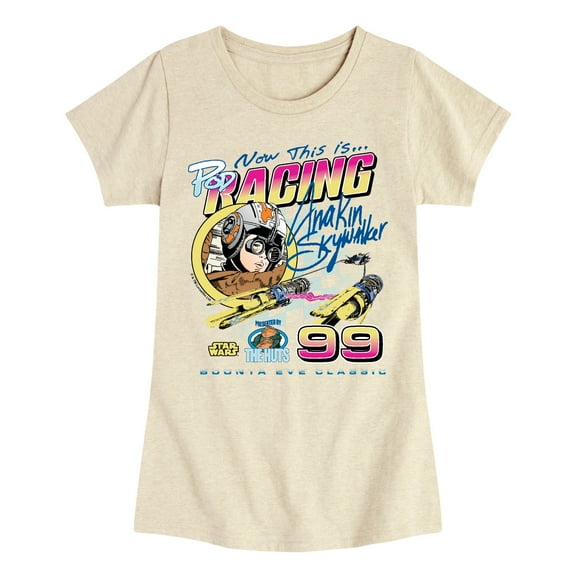 Star Wars - This Is Podracing Anakin Skywalker - Toddler And Youth Girls Fitted Short Sleeve Graphic T-Shirt