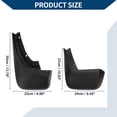 thumbnail image 3 of Guardabarros de barro únicos con accesorios de montaje para Land Rover Discovery 5 2017-2019, guardabarros delanteros y traseros, 1 conjunto, 3 of 6