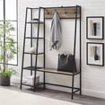 thumbnail image 2 of Arbre de Hall de Lavage Gris de 72 Pouces avec Rangement, 2 of 7