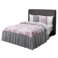 thumbnail image 1 of Colcha Con Cojines Matrimonial Elefantito  Blanca Chic Capitonada, 1 of 2