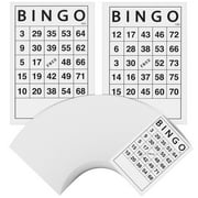 Juvale Bingo Paper Game Sheets - 4 x 6 in, 180 Sheets - Bulk Reusable Number Cards & Playing Card Set for Adults - for Birthday Games & Group Activities