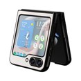 thumbnail image 5 of Case for Samsung Galaxy Z Flip 7, Classic PU Leather Back Cover Drop Protective Shell Slim Fit Shockproof Phone Case Cover for Samsung Galaxy Z Flip 7 - White, 5 of 7